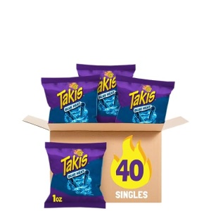 Takis Blue Heat 40 pc / 28 g Multipack, Spicy Chips