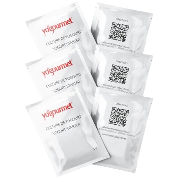 Yogourmet Yogurt Starter (6 Sachets = 5.7 Liters)