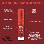 The New Primal Spicy Beef Sticks, Keto & Gluten Free, 20 Count
