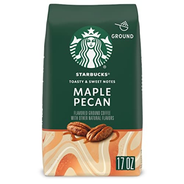 Starbucks Maple Pecan Ground Coffee, 100% Arabica, 482g