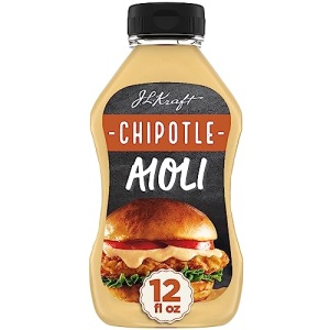 J.L. Kraft Chipotle Aioli with Peppers (355 ml)