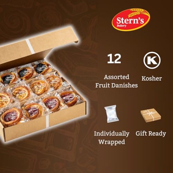 Assorted Fruit Danish Pastries Gift Box - Stern's Bakery