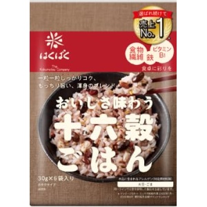 Hakubaku 16 Multigrain Mix for Rice 180g (6x30g) Japan