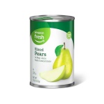 Amazon Fresh Sliced Pears in Pear Juice, 425g