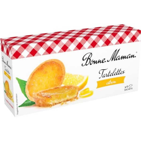 Bonne Maman Lemon Tartlets, 125g (Pack of 1)