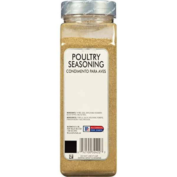 McCormick Poultry Seasoning, 340g - No MSG
