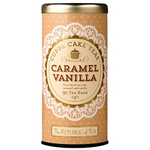 The Republic of Tea Caramel Vanilla Cake, 50 Tea Bags
