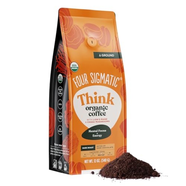 Four Sigmatic Think Mushroom Coffee | 340g Bag