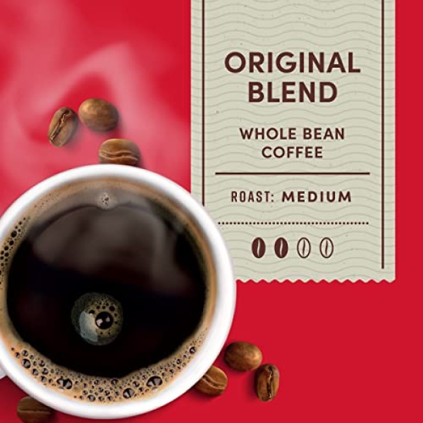 Tim Hortons Whole Bean Original Coffee, 340g Bag