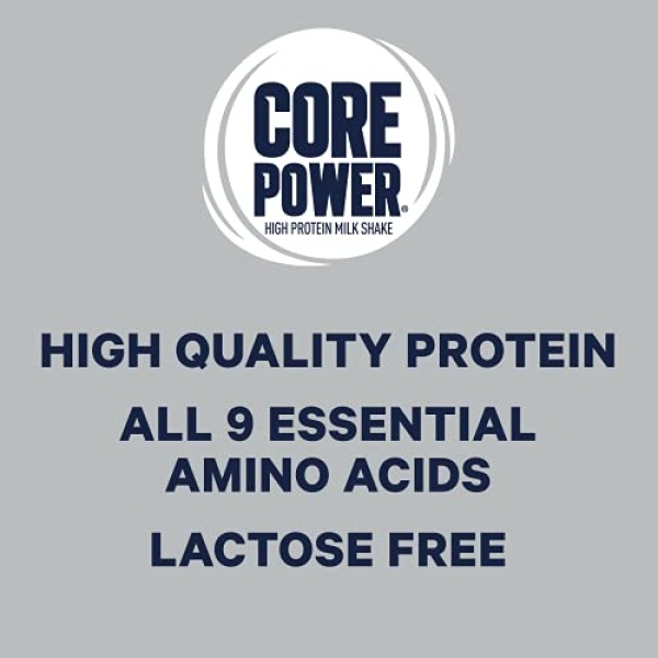 Core Power Elite 42g Protein Shakes, Chocolate, 414ml, 12 Pack