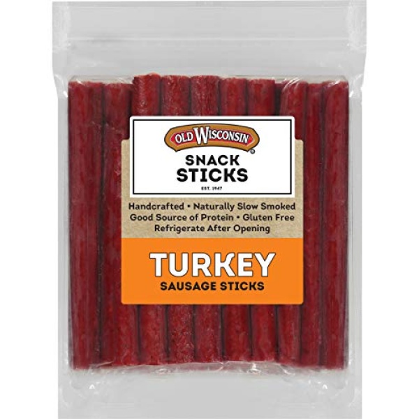 Old Wisconsin Turkey Sausage Sticks, 794g Resealable Package