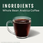 Starbucks Dark Roast Whole Bean Coffee, 510g Bag