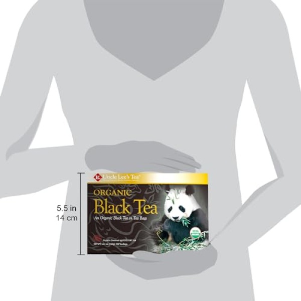 Uncle Lee's Organic Black Tea, 100 Bags