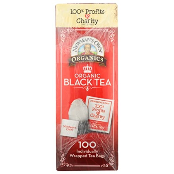 Newman's Own Organic Royal Black Tea, 100 Bags