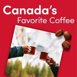 Tim Hortons Colombian Medium-Dark Roast Coffee, 340g Bag