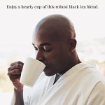 The Republic of Tea British Breakfast Tea 80g Tin, 50 Bags