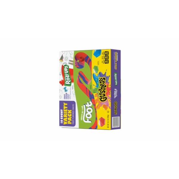 Fruit Roll-Ups, Gushers, Snacks Variety Pack, 16 ct
