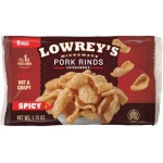 Lowrey's Hot & Spicy Microwave Pork Rinds, 50g (18 Pack)