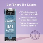 Califia Farms Oat Barista Blend Oat Milk, 946ml (6 Pack)