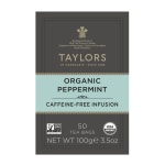 Taylors Organic Peppermint Tea, 50 Bags