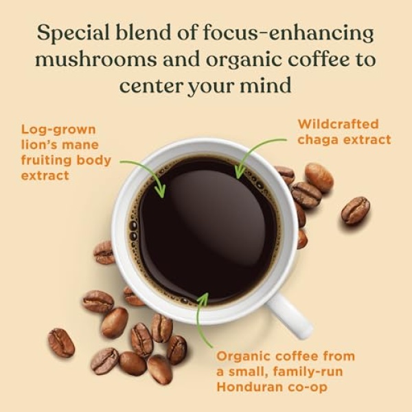 Four Sigmatic Think Mushroom Coffee | 340g Bag