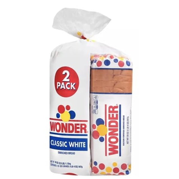 Wonder Bread Family Loaf 2-Pack