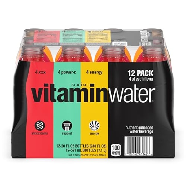 vitaminwater variety pack, 591 ml, 12 Pack