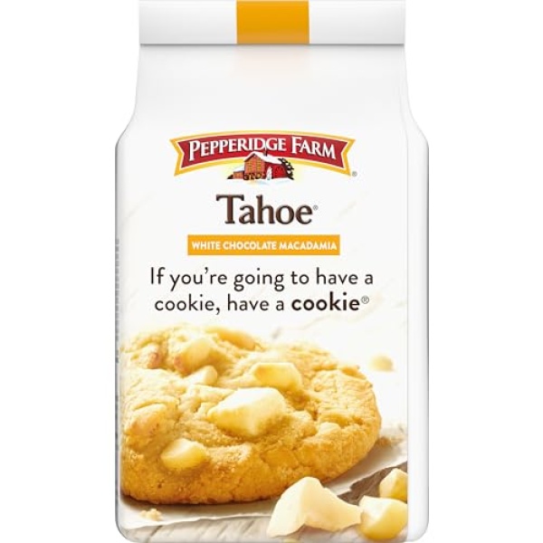 Pepperidge Farm White Chocolate Macadamia Cookies, 204g