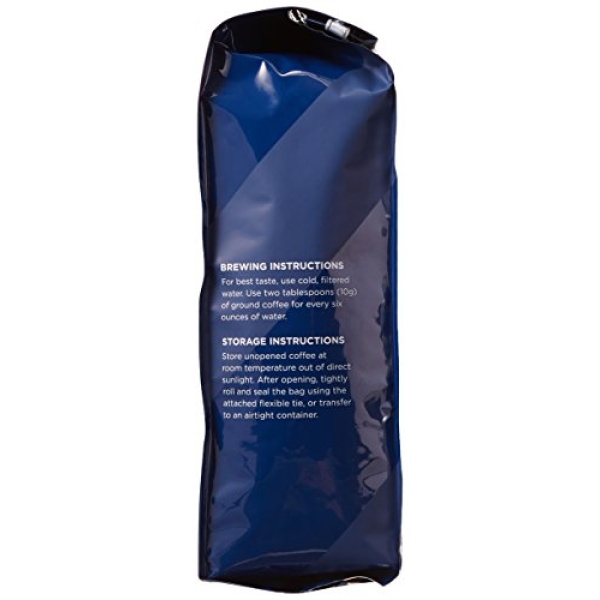 Amazon Fresh Organic Peru Whole Bean Coffee, Medium Roast