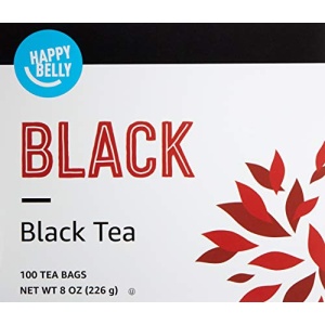 Happy Belly Black Tea Bags, 100 Count