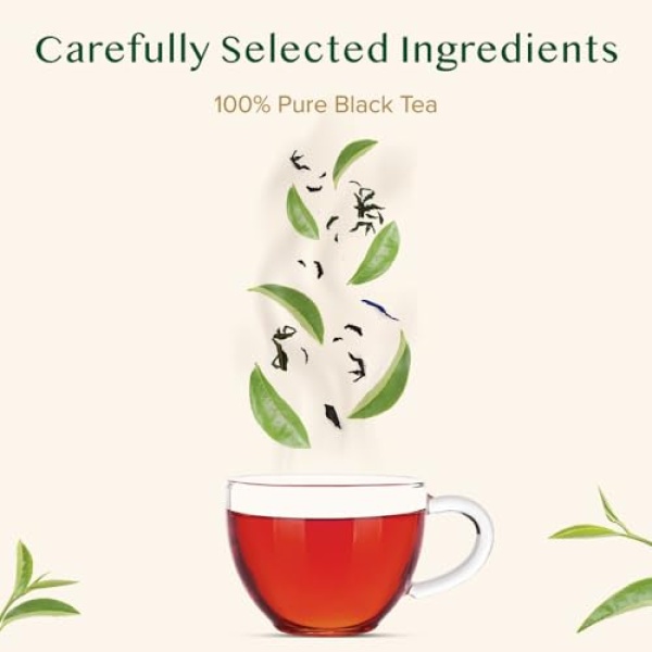 VAHDAM Assam Black Tea Leaves 340g | High Caffeine
