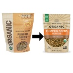 Good Sense Organic Roasted & Salted Pumpkin Seeds, 170g