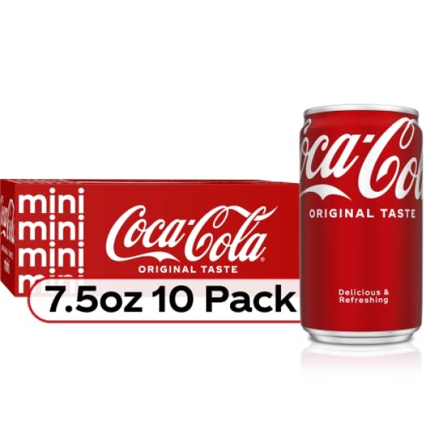 Coke Mini-Can 222ml, 10 pack