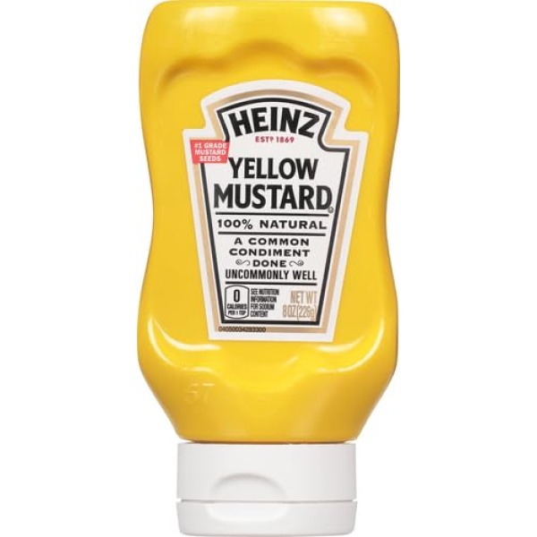 Heinz Yellow Mustard (227 g Bottle)