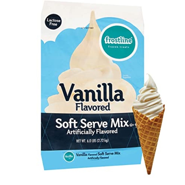 Frostline Vanilla Soft Serve Mix | Lactose & Gluten Free | 2.7 kg