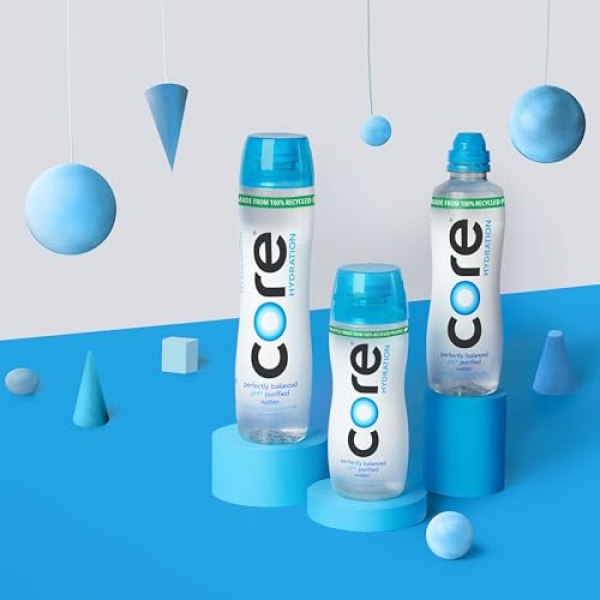 Core Hydration Water, 900 ml bottle (Pack of 12)