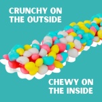 Easter Nerds Ropes, Pack of 4, 26g Each