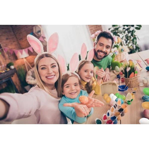 Wooden Fake Eggs, Life Size, 5.8 cm (12-Pack)