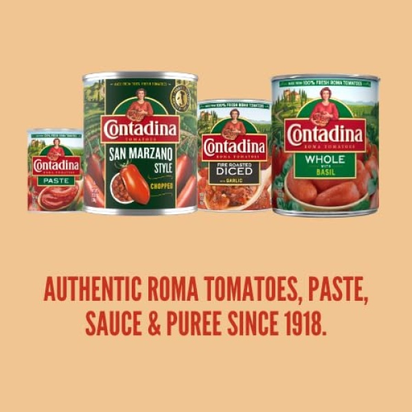 Contadina Petite Cut Diced Tomatoes, 411g (Pack of 6)