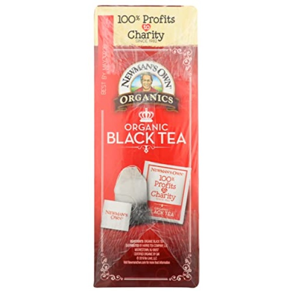 Newman's Own Organic Royal Black Tea, 100 Bags