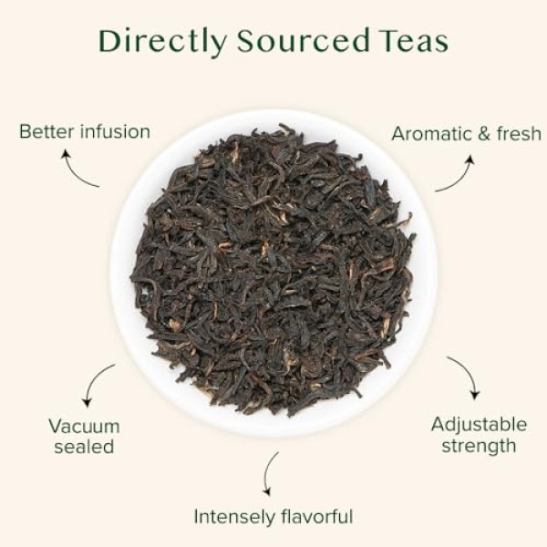 VAHDAM English Breakfast Black Tea Leaves 340g