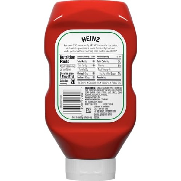 Heinz Tomato Ketchup (907g Bottle)