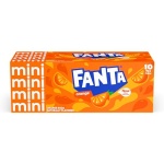 FANTA ORANGE CAN 222 ML X10