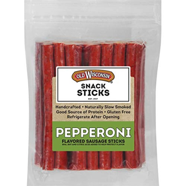Old Wisconsin Pepperoni Snack Sticks, 794g Resealable Package