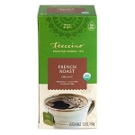 Teeccino French Roast Herbal Tea, 25 Bags, Caffeine-Free