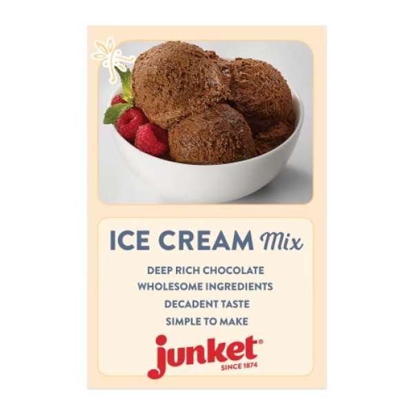 Junket Dutch Chocolate Ice Cream Mix, 113g