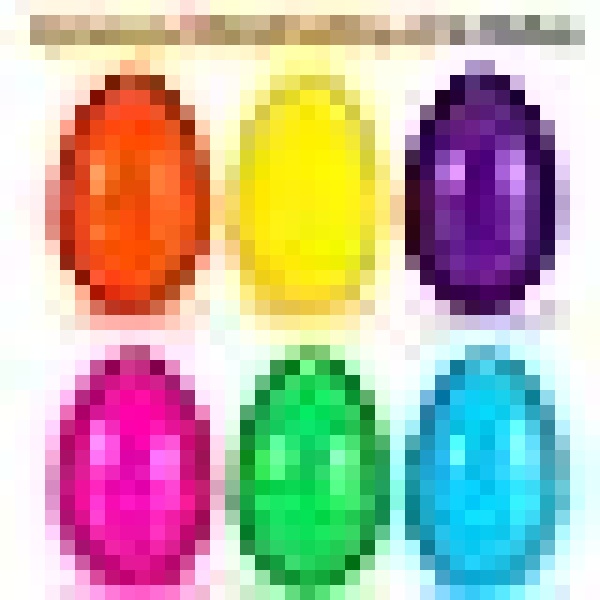 1000 Fillable Plastic Easter Eggs (6 cm) for Hunt & Party