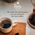Peet's Dark Roast K-Cup Pods - Major Dickason's 75 Count