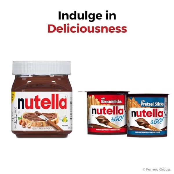 Nutella Biscuits, Hazelnut Cocoa Sandwich Cookies, 20-Count