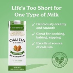 Califia Farms Unsweetened Almond Milk, 946ml (Pack of 6)